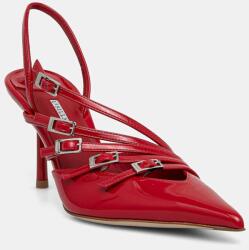 Le Silla bőr tűsarkú Chanel Scarlet - piros Női 38