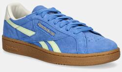 Reebok velúr sportcipő Club C Grounds Uk - kék Női 37.5