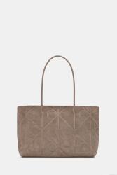 Calvin Klein velúr táska - bézs Univerzális méret