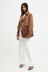 Answear. LAB rövid kabát - barna L - answear - 34 990 Ft