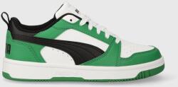 PUMA gyerek sportcipő Rebound V6 Lo Jr - zöld 39
