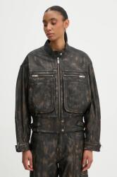 Gestuz bőrdzseki - fekete 36 - answear - 199 990 Ft