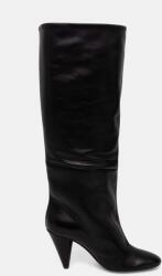 Proenza Schouler bőr csizma Cone - fekete Női 37