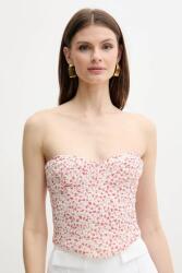 Bardot top ESTIE - rózsaszín M