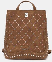 Desigual hátizsák YANKEE METAL PATCH S - barna Univerzális méret