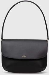 APC A. P. C. bőr táska - fekete Univerzális méret