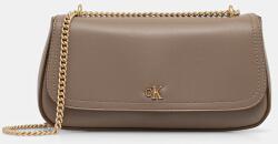 Calvin Klein keresztpántos táska női műbőr - bézs Univerzális méret - answear - 32 990 Ft