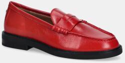 Steve Madden bőr mokaszin Adison - piros Női 40