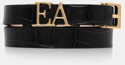 Emporio Armani bőr öv - fekete 75