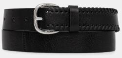 Weekend Max Mara bőr öv ABINGO - fekete M