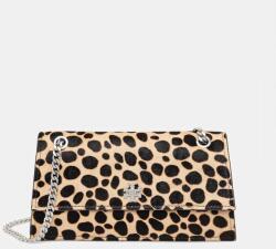 Tory Burch bőr táska Kira Turnlock - bézs Univerzális méret