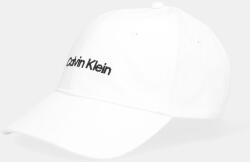 Calvin Klein Siltes sapka női pamut - fehér Univerzális méret