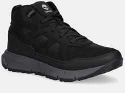 Timberland trapperek Voyager Valley Mid Lace Up - fekete Férfi 45