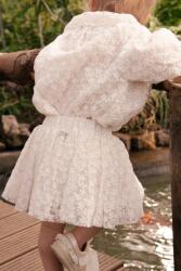 Donsje gyerek szoknya Ilea Skirt - fehér 110