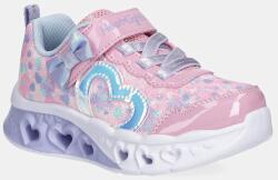 Skechers gyerek sportcipő FLUTTER HEART LIGHTS - rózsaszín 26
