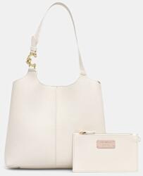 Coccinelle bőr táska COCCINELLE C-EASY - bézs Univerzális méret