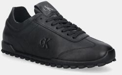 Calvin Klein bőr sportcipő LOW PROFILE RUNNER LTH MG - fekete Női 39