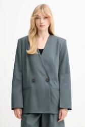 IRO blézer gyapjú keverékből - szürke 34