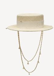 Ruslan Baginskiy kalap Boater Hat - fehér XS