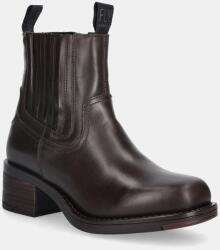 Fly London bőr bokacsizma RALI513FLY - barna Női 37