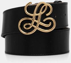 Luisa Spagnoli bőr öv Danville - fekete Univerzális méret