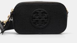 Tory Burch bőr táska Miller - fekete Univerzális méret