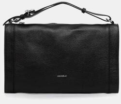 Coccinelle bőr táska ELINOR - fekete Univerzális méret - answear - 92 990 Ft