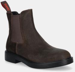 Camper magasszárú cipő velúrból Dean - barna Férfi 40