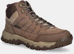 CAT Footwear Caterpillar velúr cipő THRESHOLD REBOUND MID WP - barna Férfi 44
