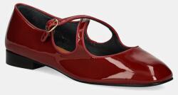 Jonak bőr balerina cipő DUCKY - piros Női 37