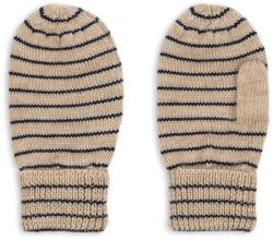 Konges Sløjd gyerek gyapjú kesztyű LOULI MITTENS - bézs 2-4 éves