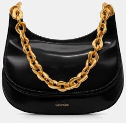 Calvin Klein bőr táska - fekete Univerzális méret - answear - 55 890 Ft
