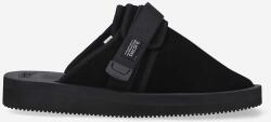 Suicoke papucs velúrból ZAVO-VS - fekete Női 42