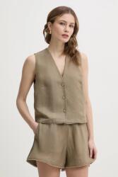 Ivy Oak vászonmellény - zöld 38