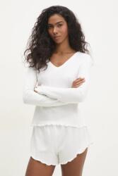 Answear. LAB pamut pizsama - bézs L - answear - 31 990 Ft