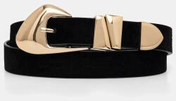 Marella bőr öv MLASORRISO - fekete XL