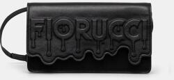 Fiorucci bőr táska Melted Bag - fekete Univerzális méret