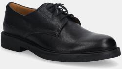 Common Projects bőr félcipő Officer's Derby - fekete Férfi 46