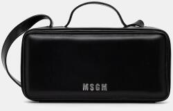 MSGM bőr táska - fekete Univerzális méret
