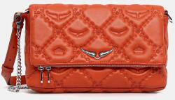 Zadig&Voltaire bőr táska - narancssárga Univerzális méret - answear - 189 990 Ft