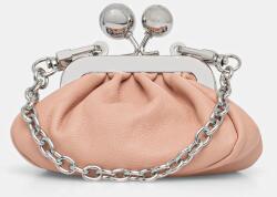 Weekend Max Mara bőr táska DIOMEDE - rózsaszín Univerzális méret