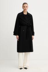 MARELLA gyapjúkabát - fekete 36
