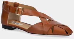 Bally bőr balerina cipő - narancssárga Női 39
