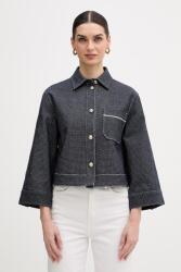 Mos Mosh pamut kabát Rosalyn - sötétkék L