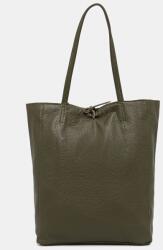 ANSWEAR bőr táska - zöld Univerzális méret