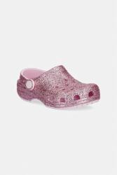 Crocs gyerek papucs CLASSIC CHUNKY GLITTER CLOG T - rózsaszín 22/23