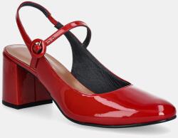 Jonak bőr flip-flop DOLLAR - piros Női 40