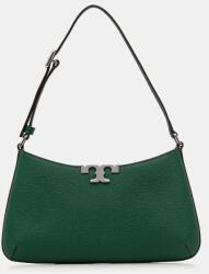 Tory Burch pamut táska Eleanor Soft Slim - zöld Univerzális méret