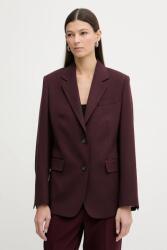 Filippa K gyapjúkeverék felső - burgundia 42