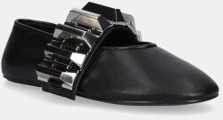 Jeffrey Campbell balerina Rigid - fekete Női 36